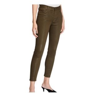 Le Skinny De Jeanne Coated -- Military Coated